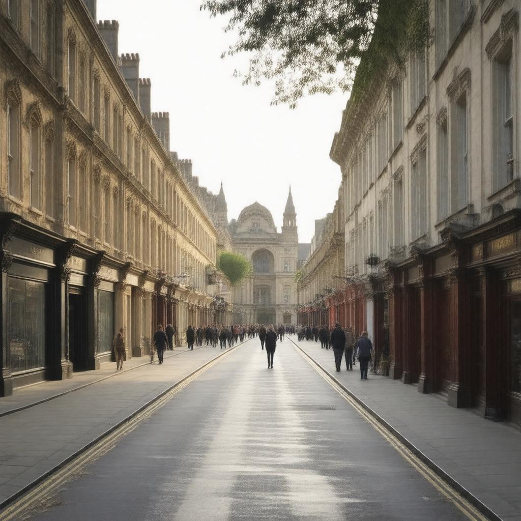 AI-created image of Floral Street