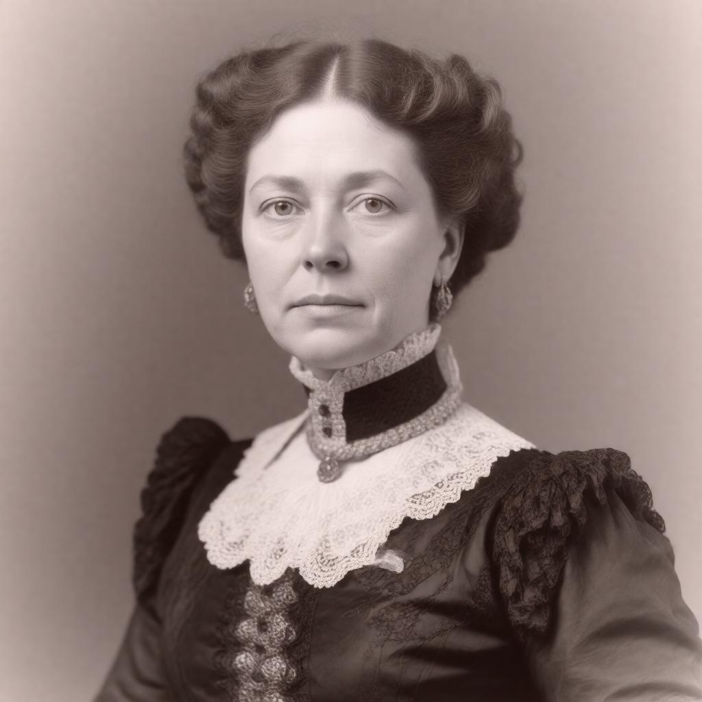 Click to view larger image AI-created image of Florence Balcombe