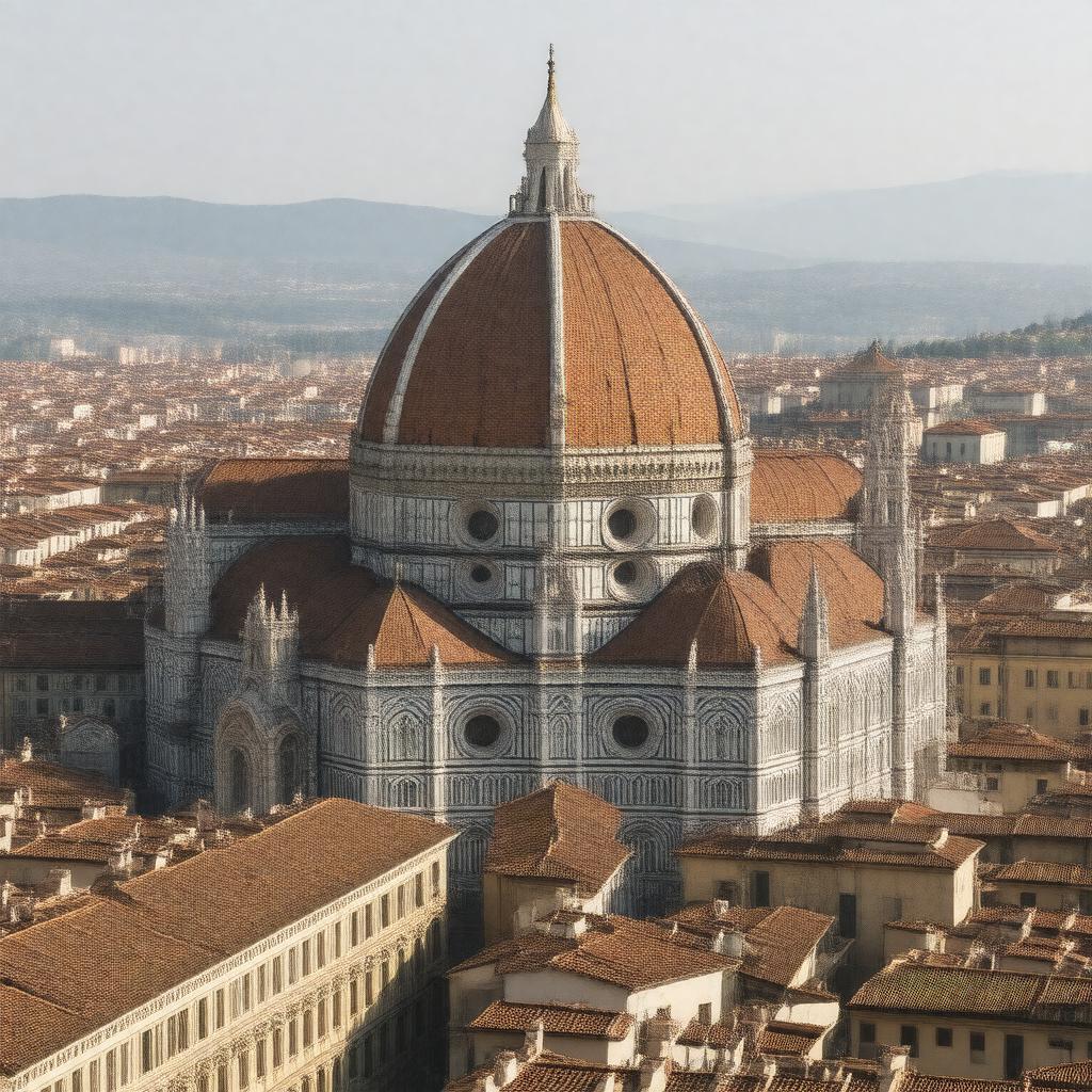 AI-created image of Florence Cathedral