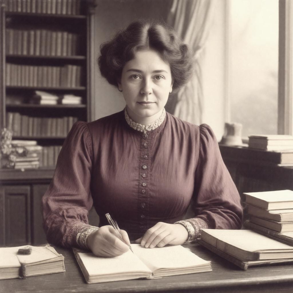 AI-created image of Florence Dugdale