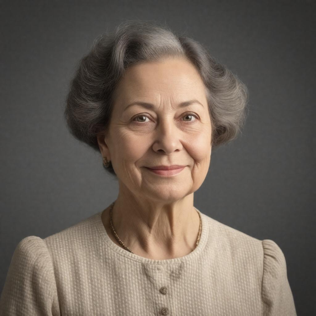 AI-created image of Florence Heller