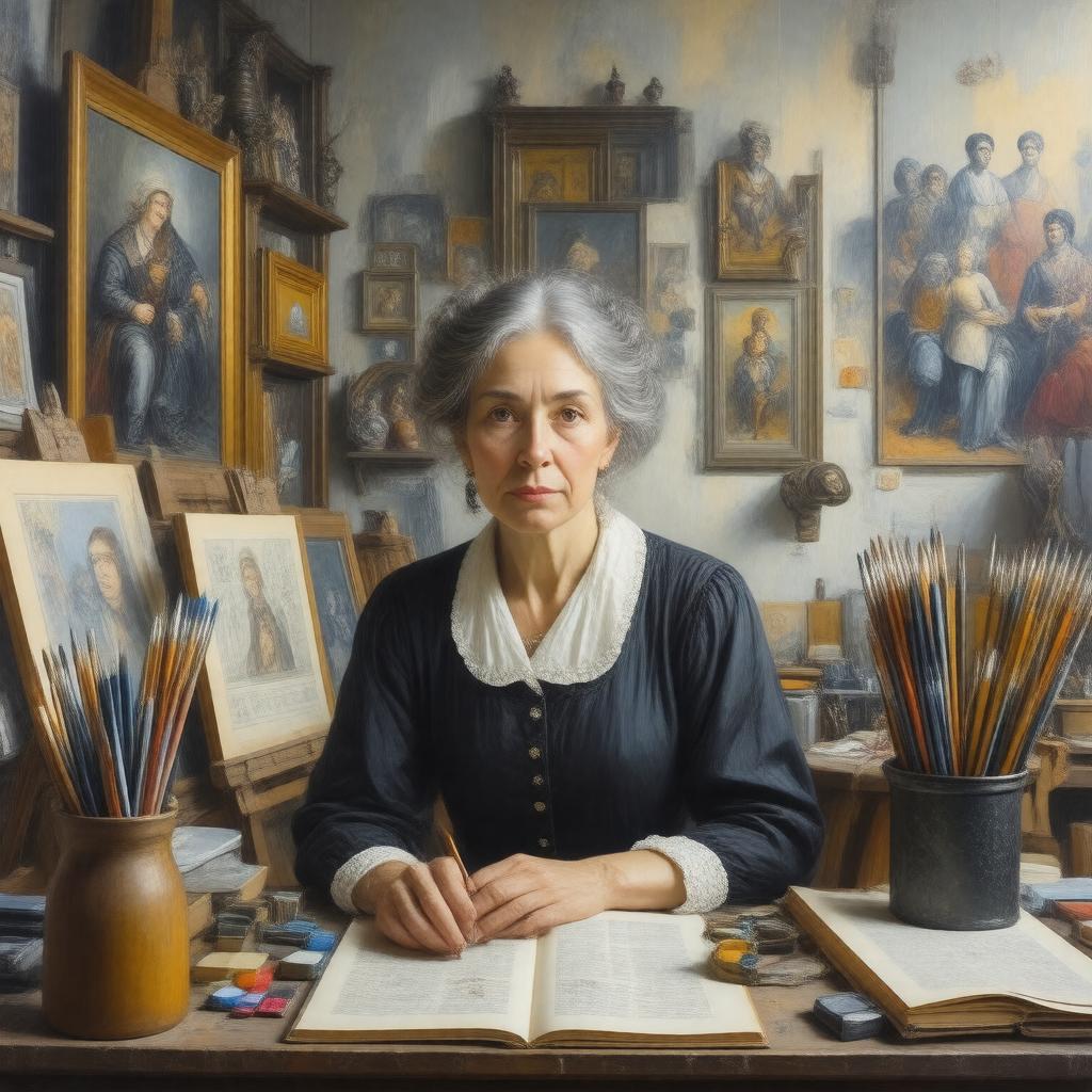 AI-created image of Florence Kate Kingsford