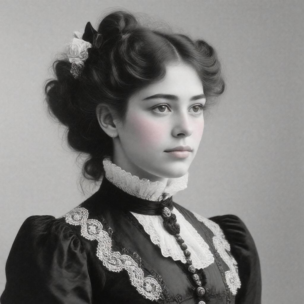 AI-created image of Florence Mary Brunel