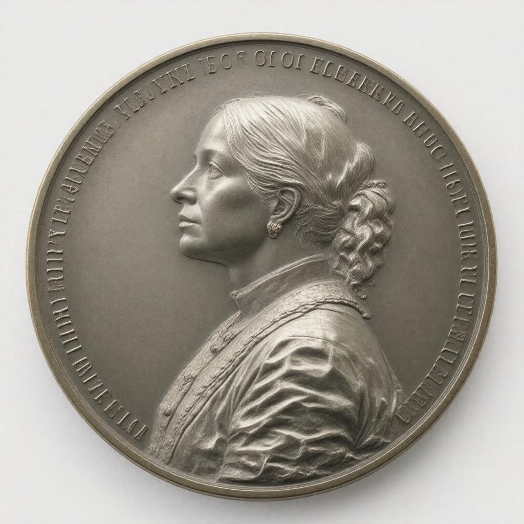 Click to view larger image AI-created image of Florence Nightingale Medal