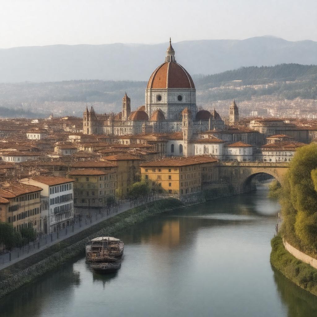 AI-created image of Florencia