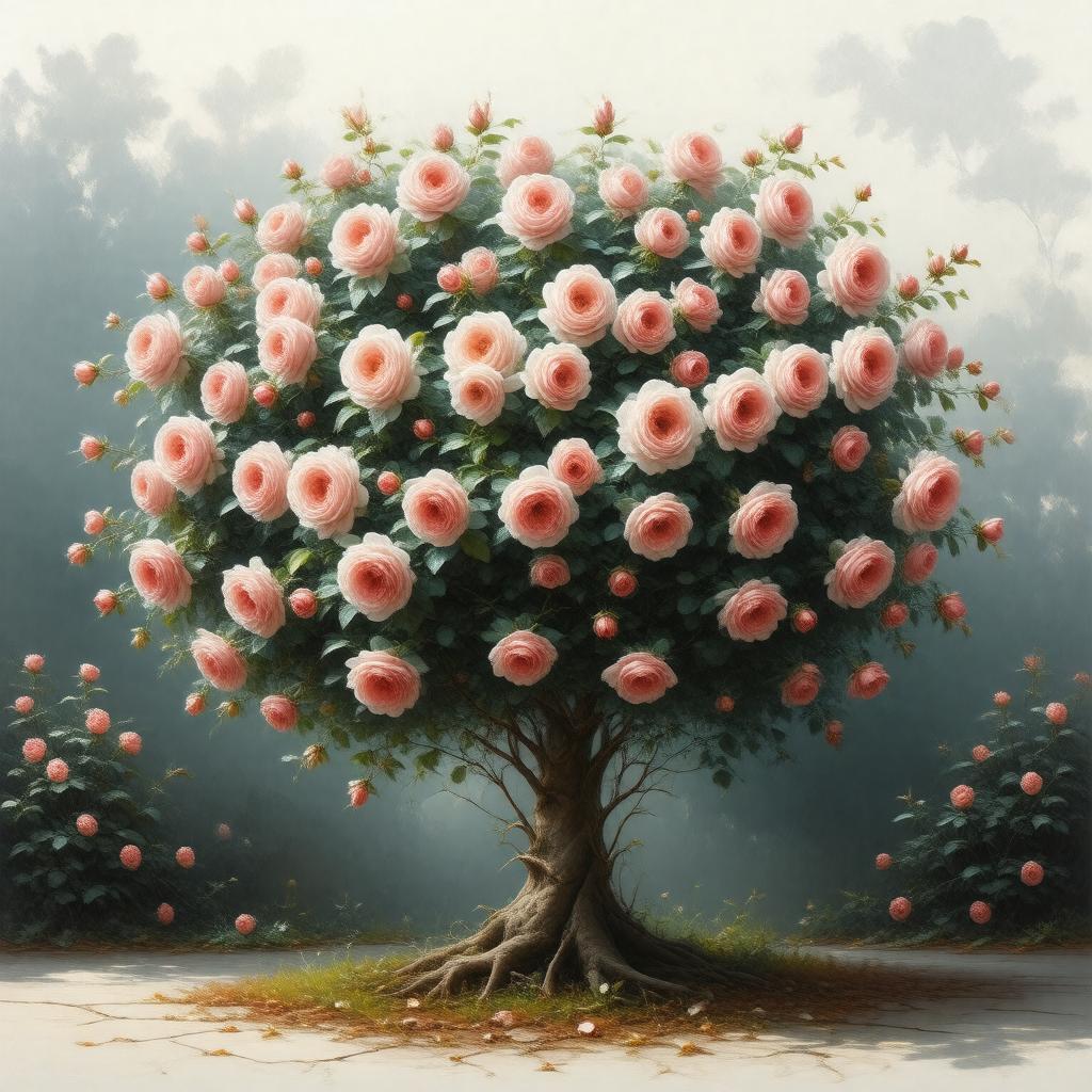 Click to view larger image AI-created image of Floribunda