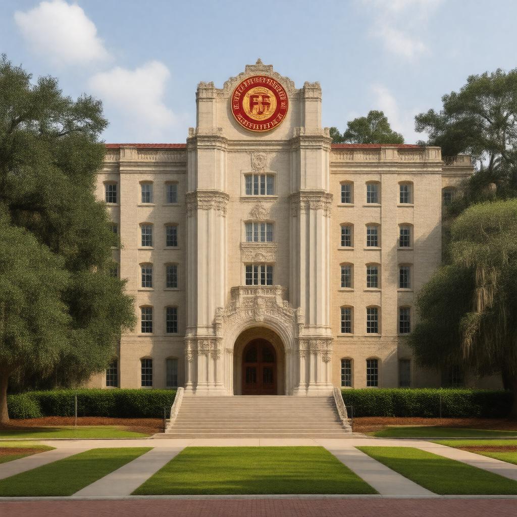 AI-created image of Florida State University