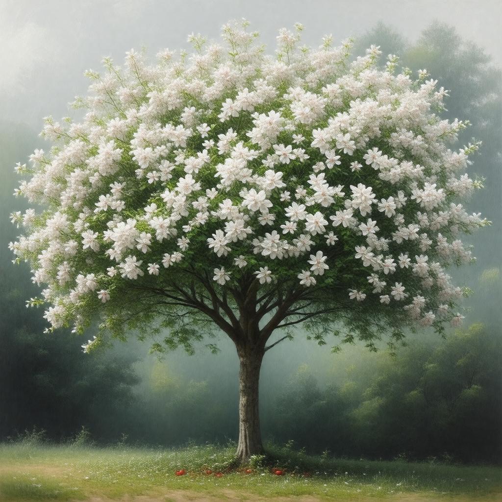 Click to view larger image AI-created image of Flowering dogwood