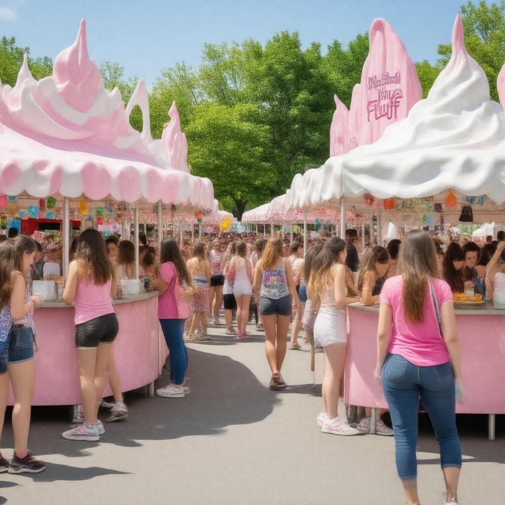Click to view larger image AI-created image of Fluff Festival