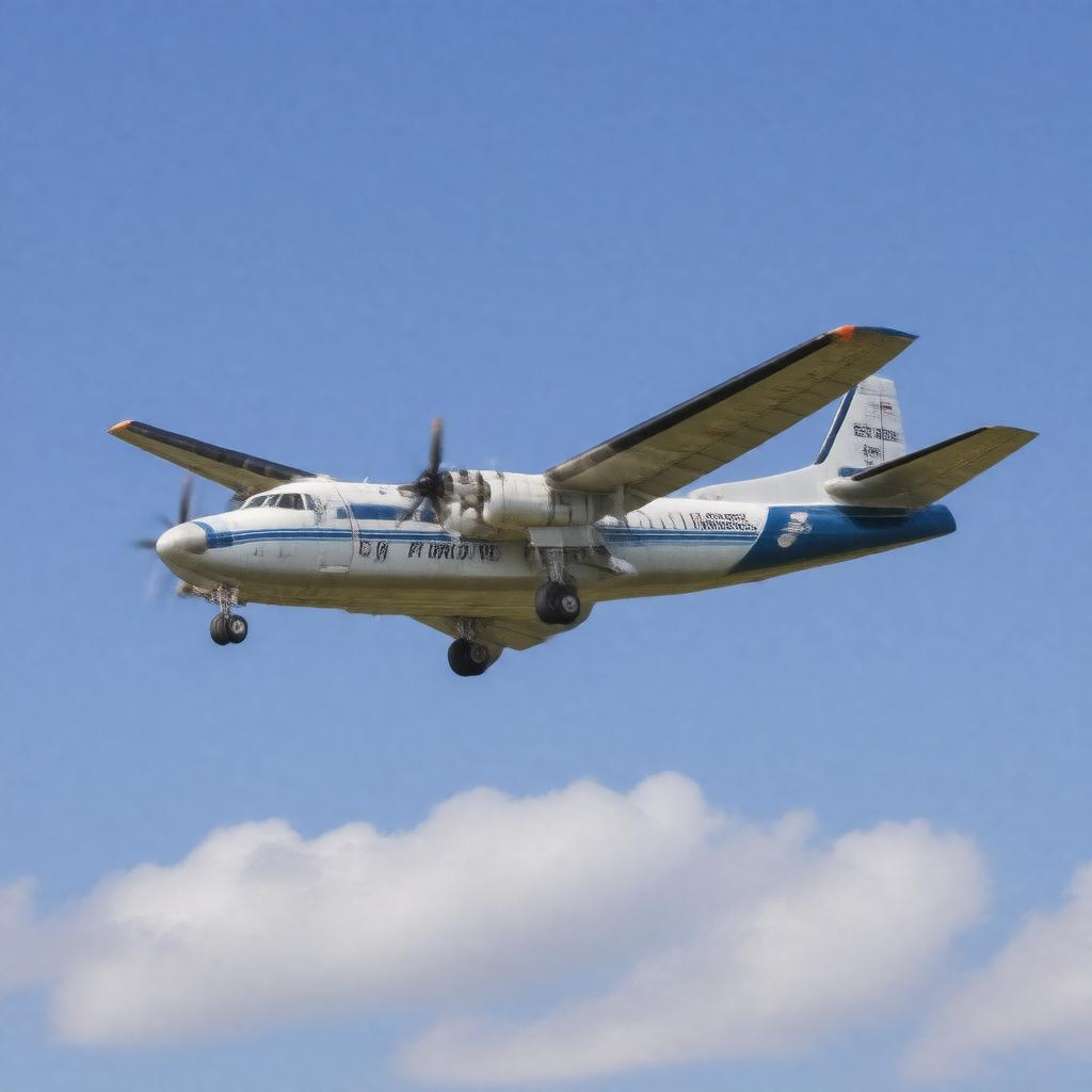 AI-created image of Fokker F27 Friendship