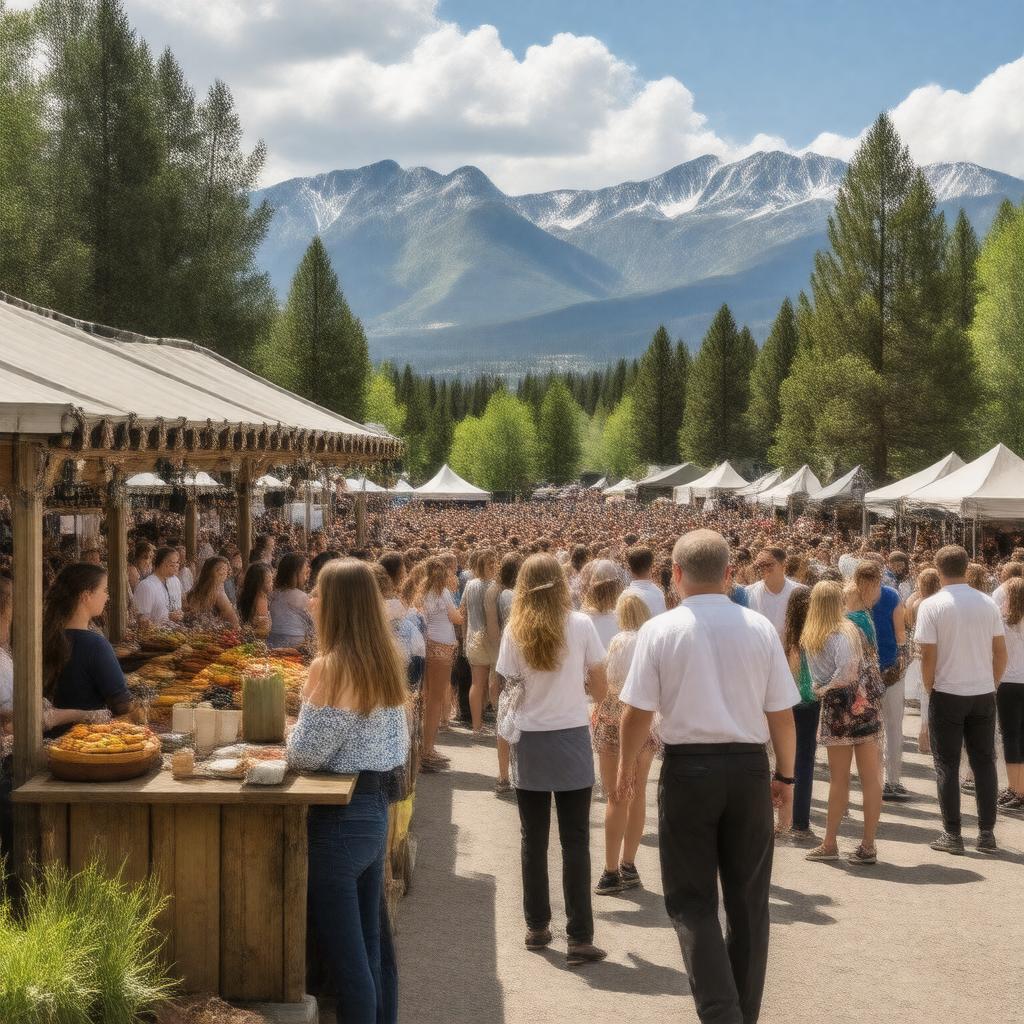 AI-created image of Food & Wine Classic