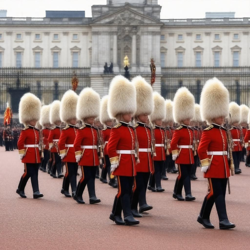 AI-created image of Foot Guards
