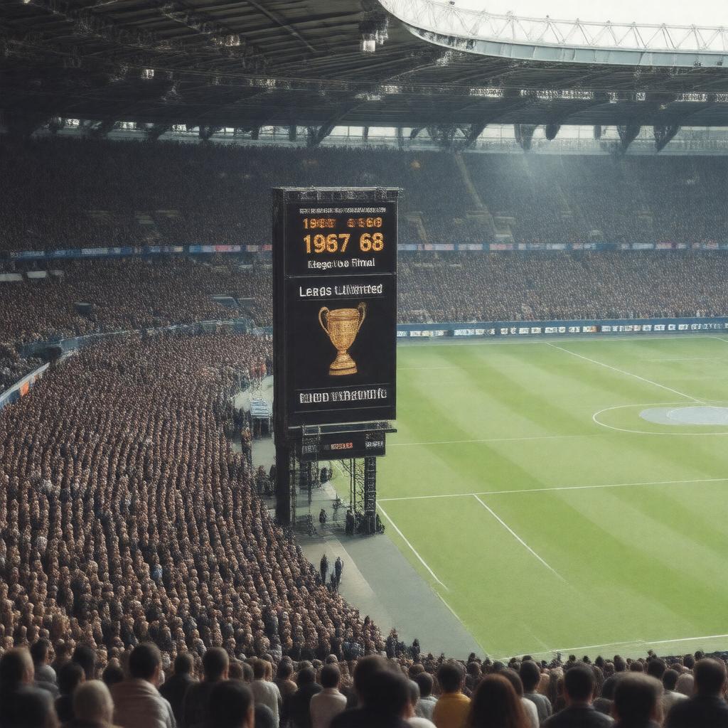 AI-created image of Football League Cup 1967–68