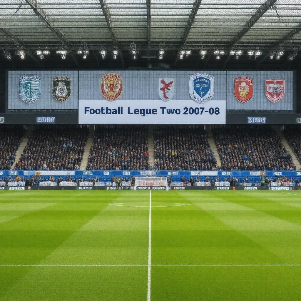 AI-created image of Football League Two 2007–08