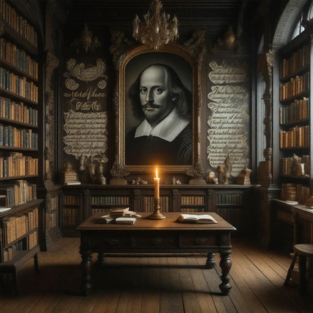 AI-created image of For the Love of Shakespeare (documentary)