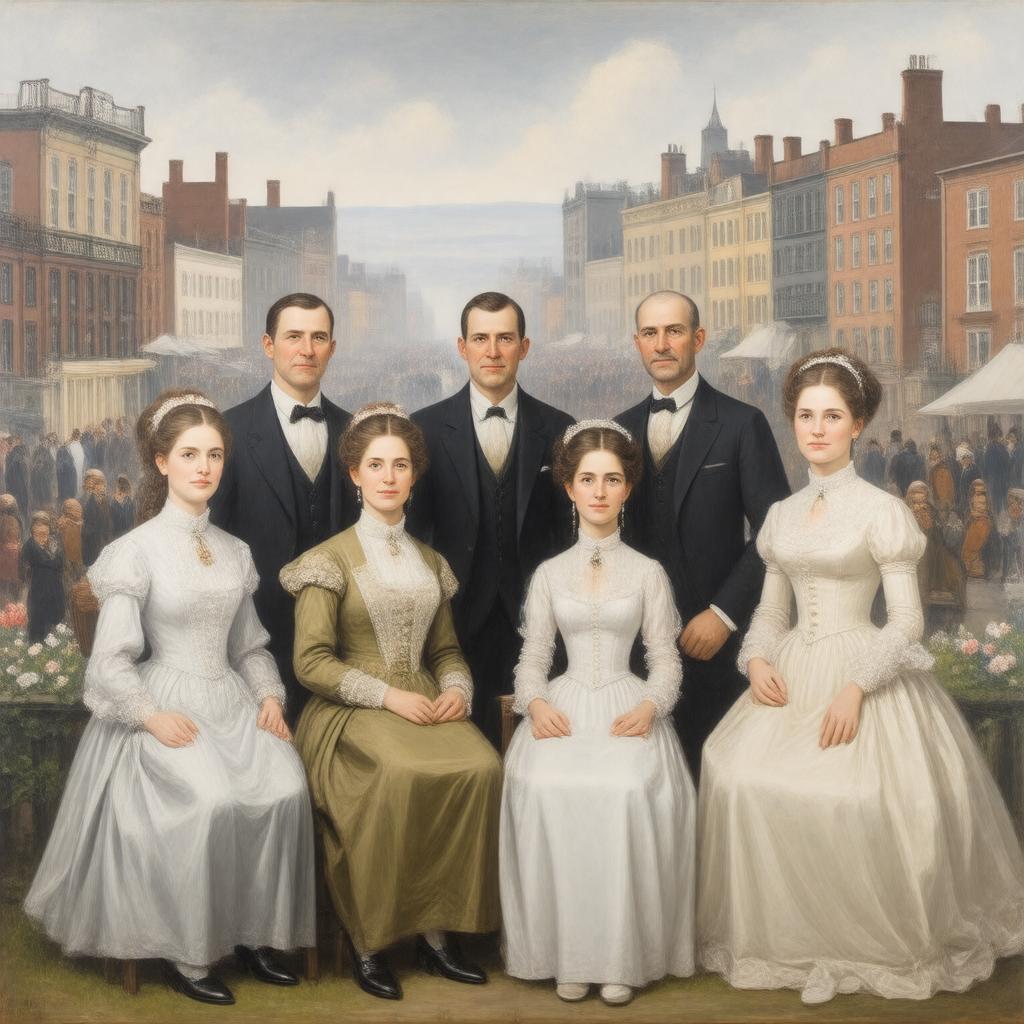 AI-created image of Forbes family