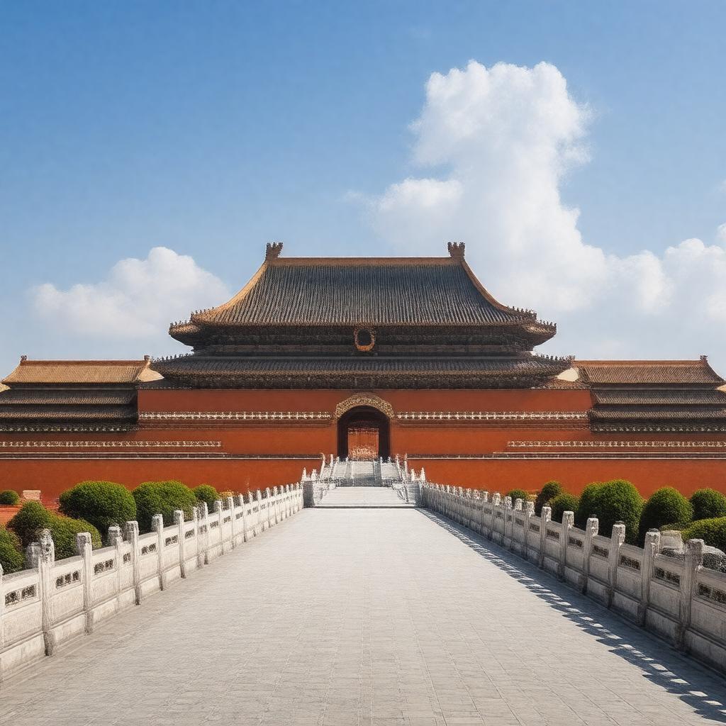 AI-created image of Forbidden City