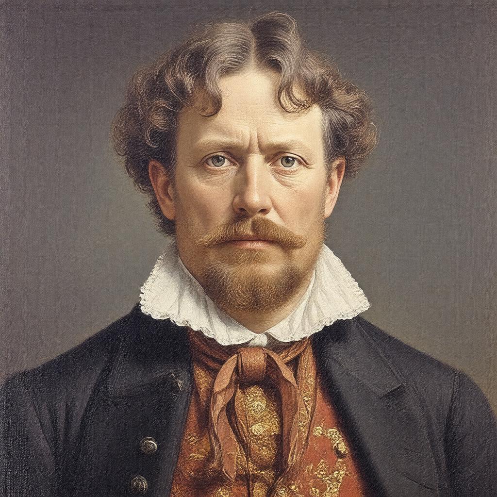 AI-created image of Ford Madox Brown