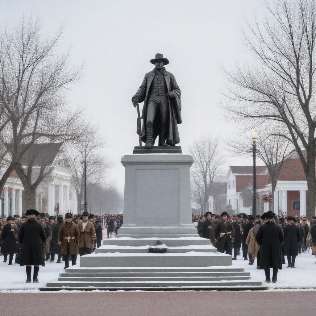 AI-created image of Forefathers' Day