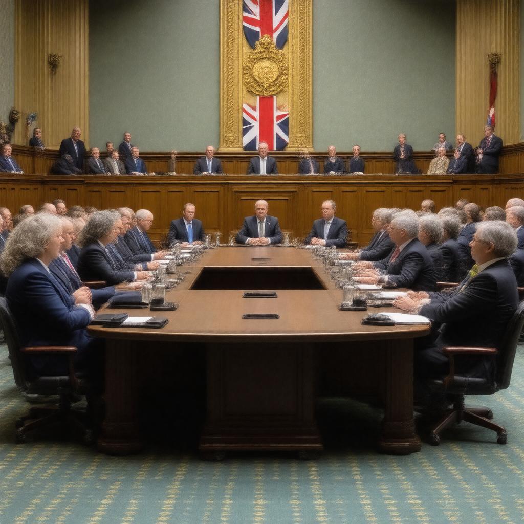 Click to view larger image AI-created image of Foreign Affairs Select Committee
