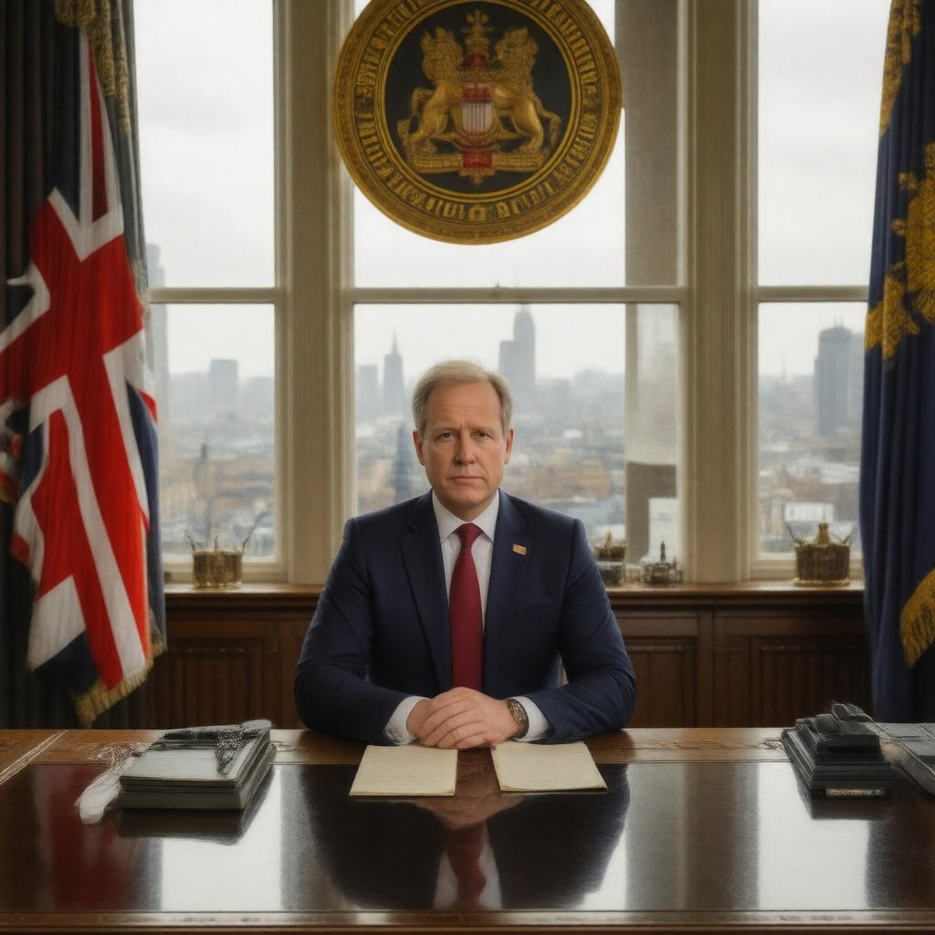 AI-created image of Foreign Secretary of the United Kingdom