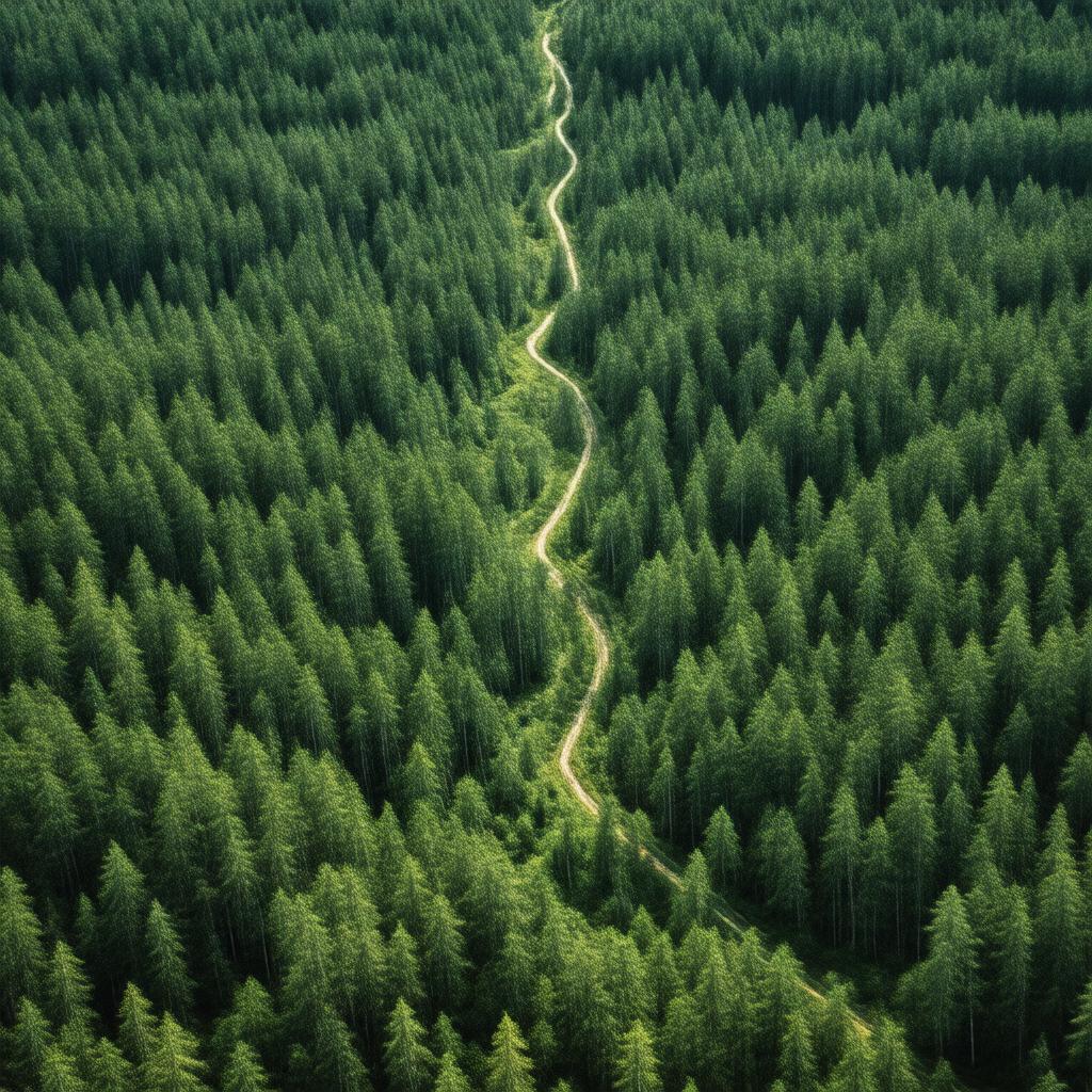 Click to view larger image AI-created image of ForestGEO