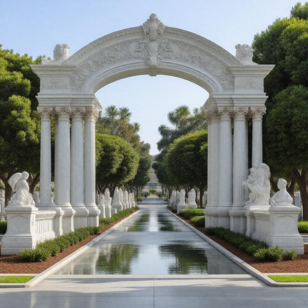 AI-created image of Forest Lawn Memorial-Parks & Mortuaries