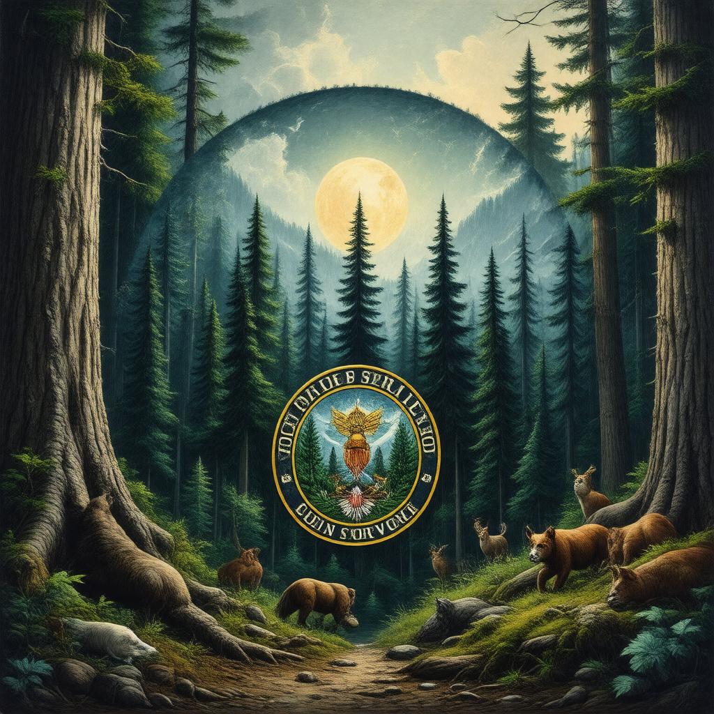 AI-created image of Forest Service