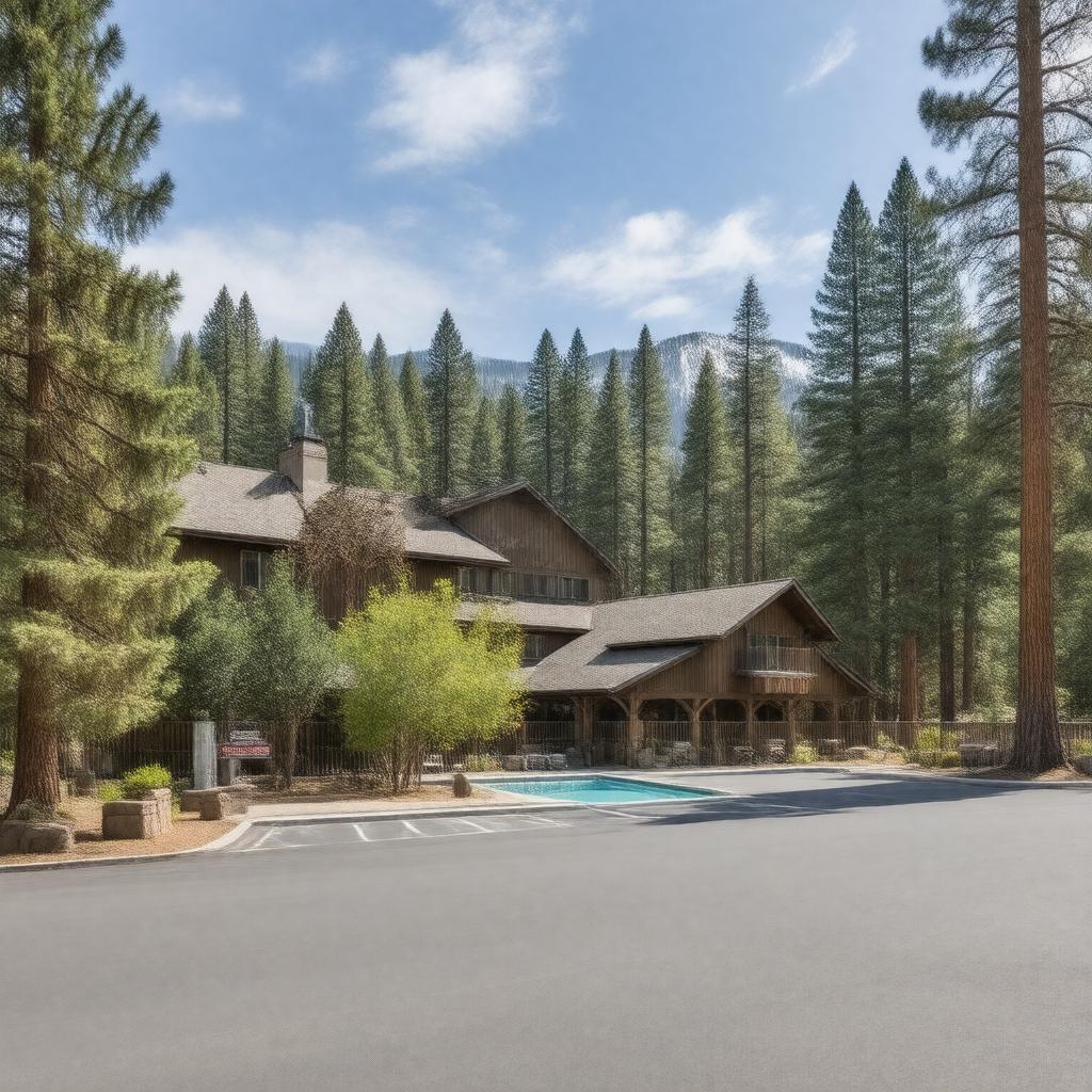 Click to view larger image AI-created image of Forest Suites Resort at Heavenly Village