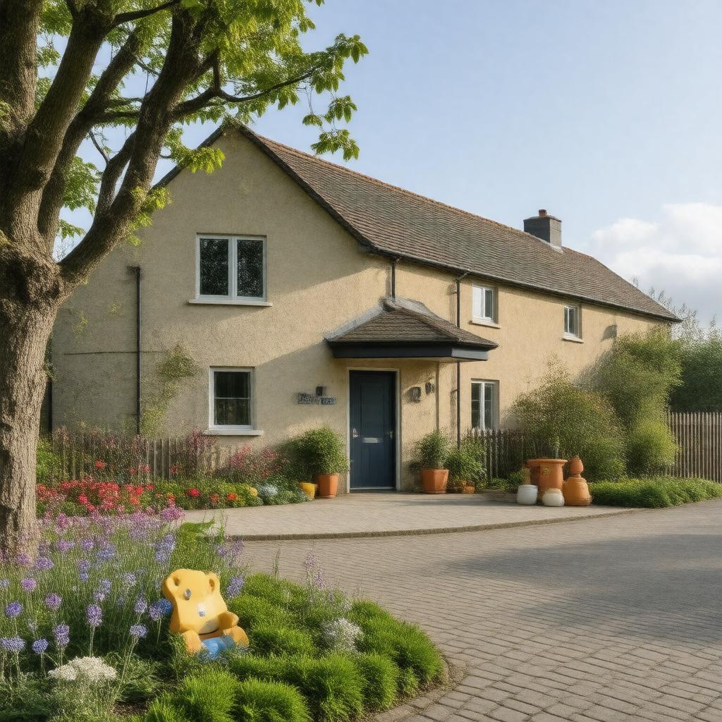 Click to view larger image AI-created image of Forget Me Not Children's Hospice