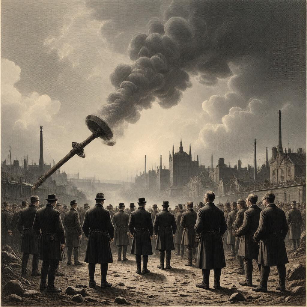 Click to view larger image AI-created image of Fors Clavigera