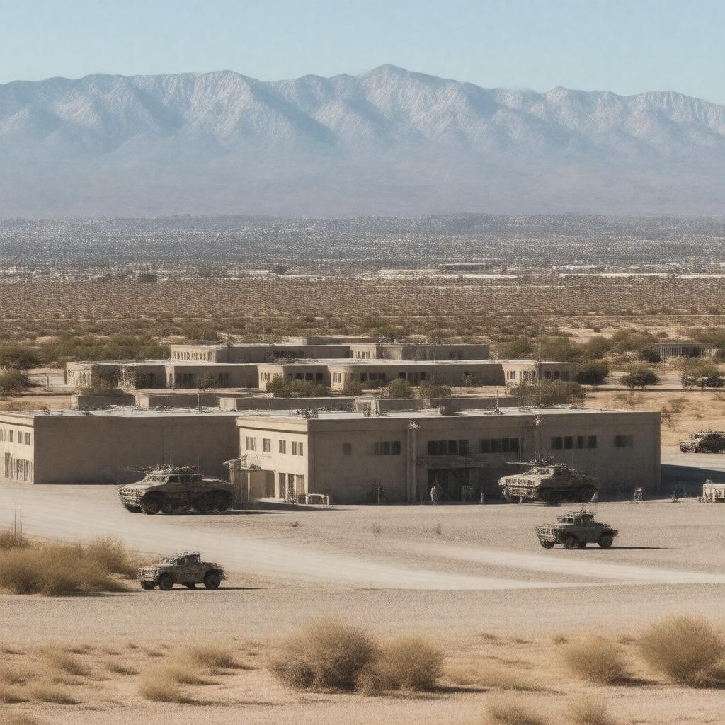 AI-created image of Fort Bliss