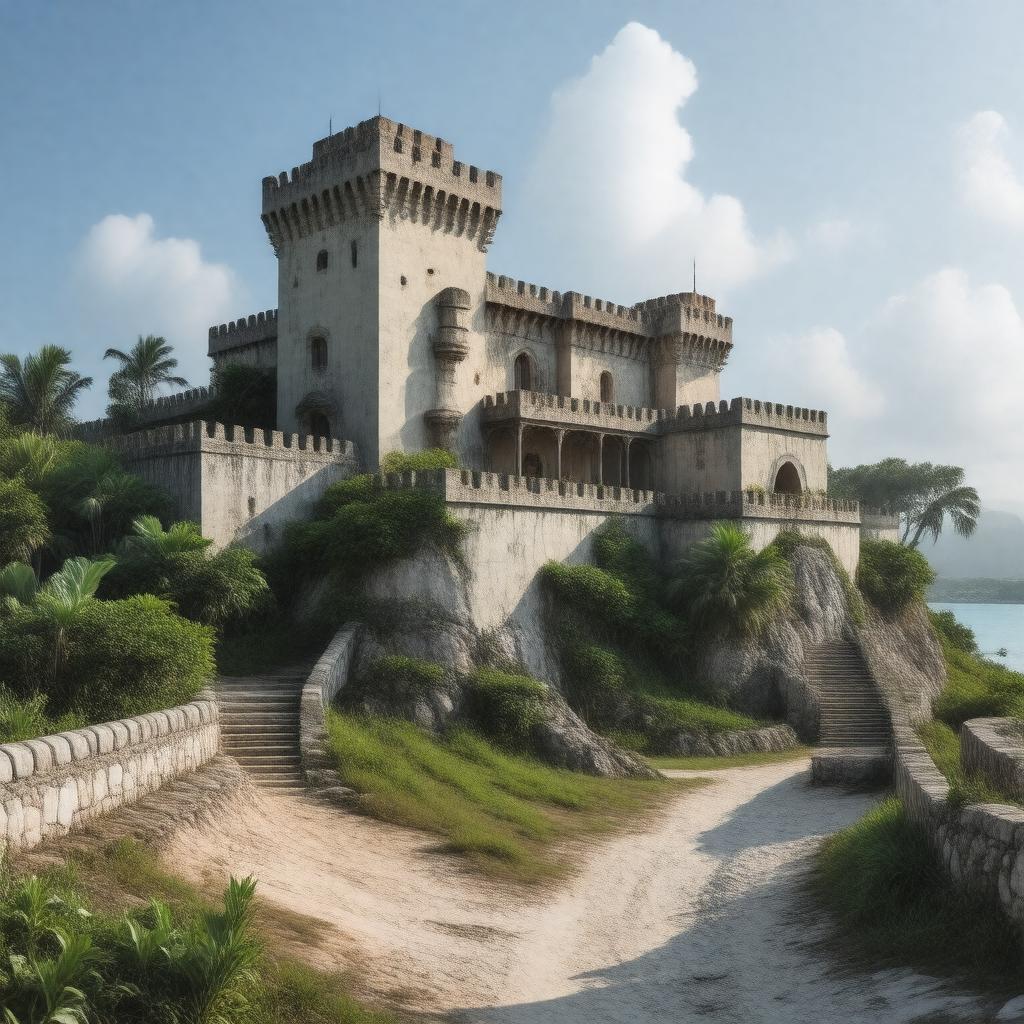 Click to view larger image AI-created image of Fort Charlotte