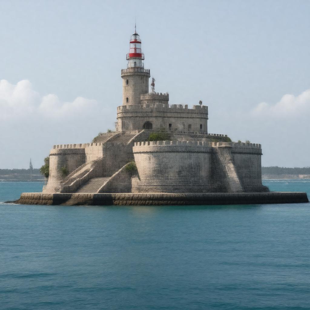 AI-created image of Fort Fincastle