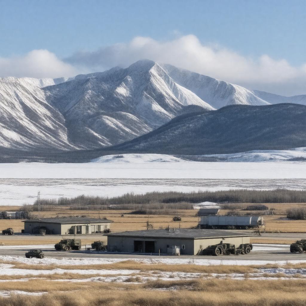 AI-created image of Fort Greely