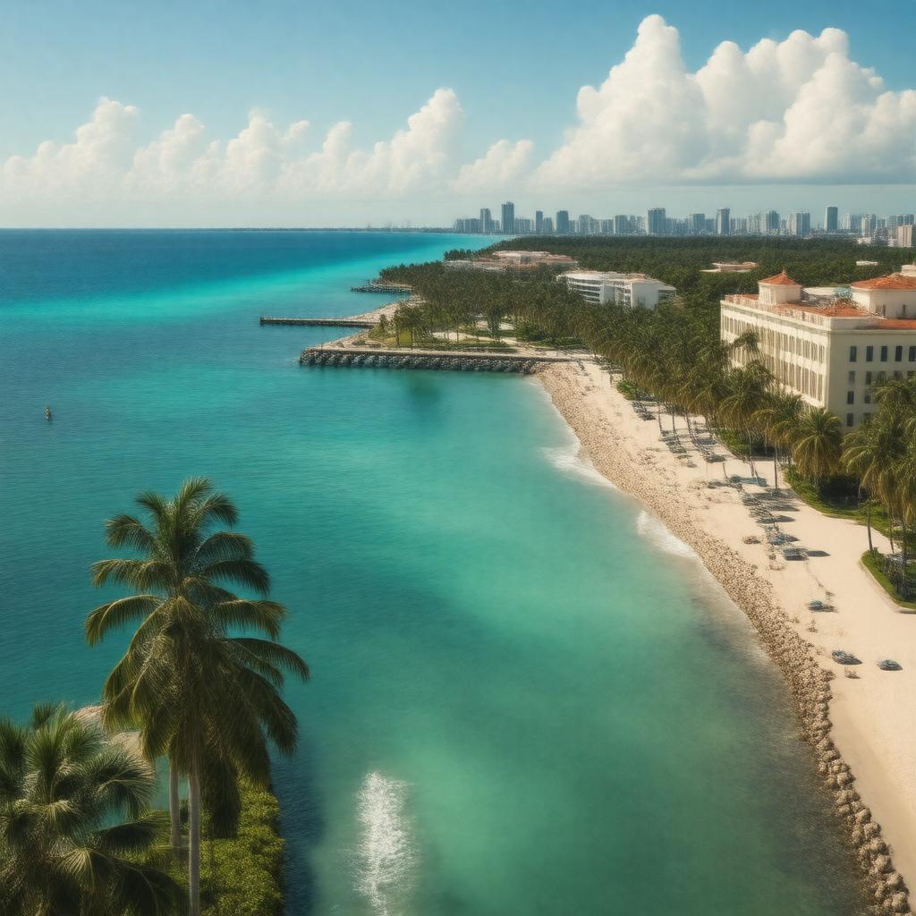 AI-created image of Fort Lauderdale, Florida, United States