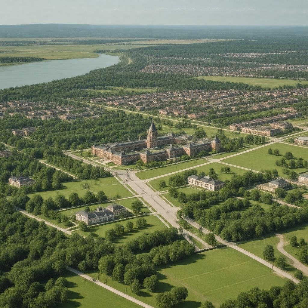 AI-created image of Fort Leavenworth