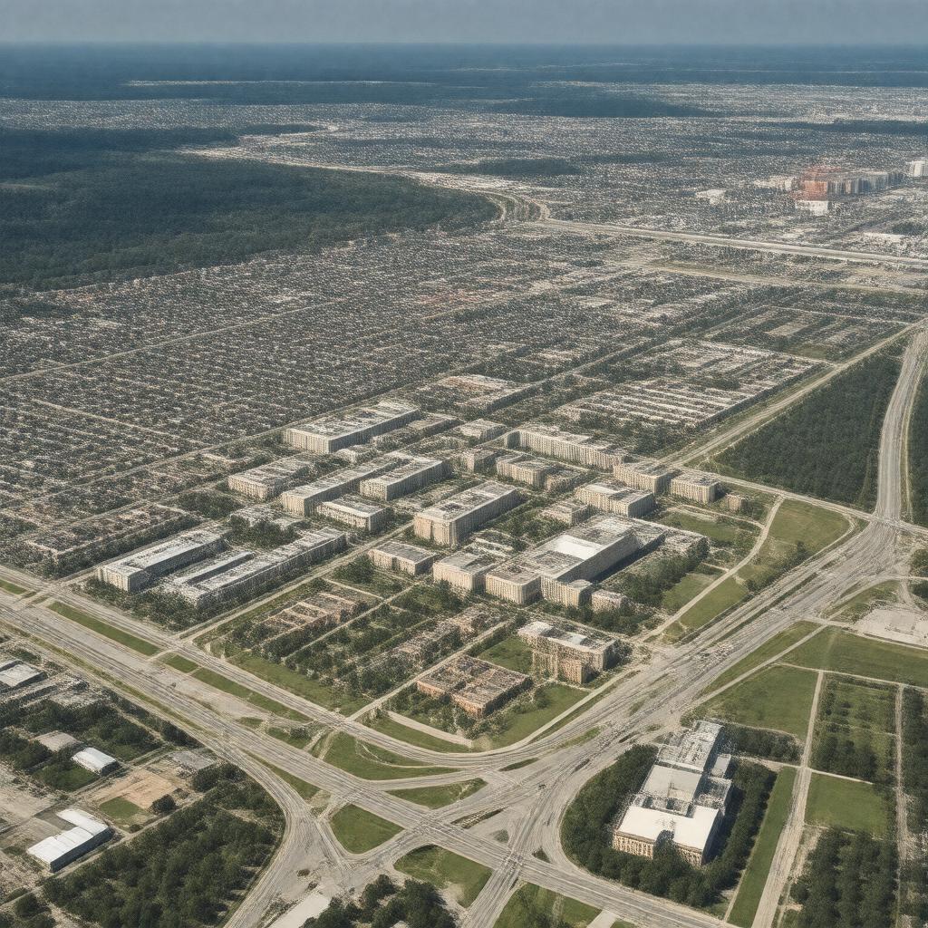 AI-created image of Fort Meade, Maryland