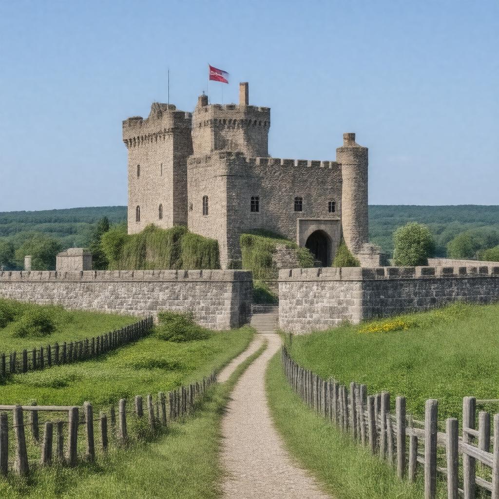 AI-created image of Fort Ontario