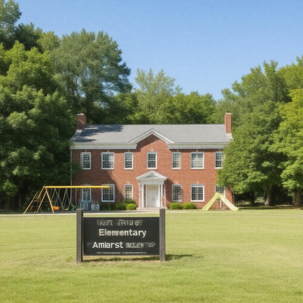 AI-created image of Fort River Elementary School