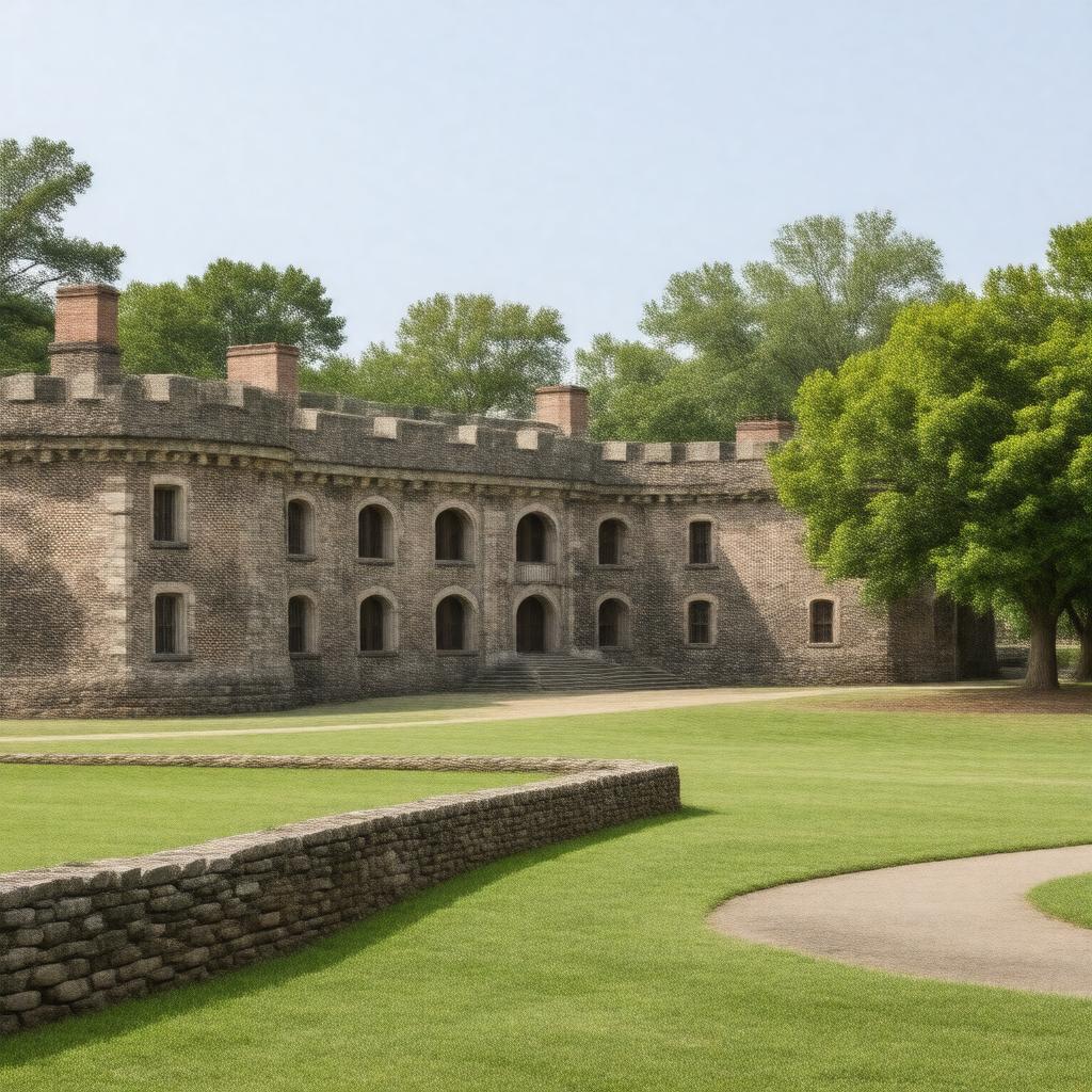 AI-created image of Fort Ward Museum & Historic Site