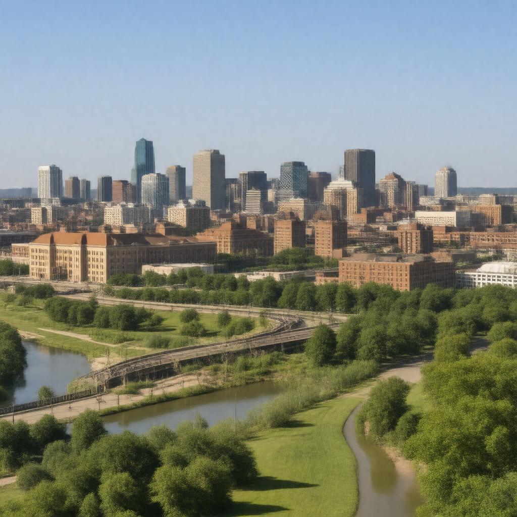 AI-created image of Fort Wayne