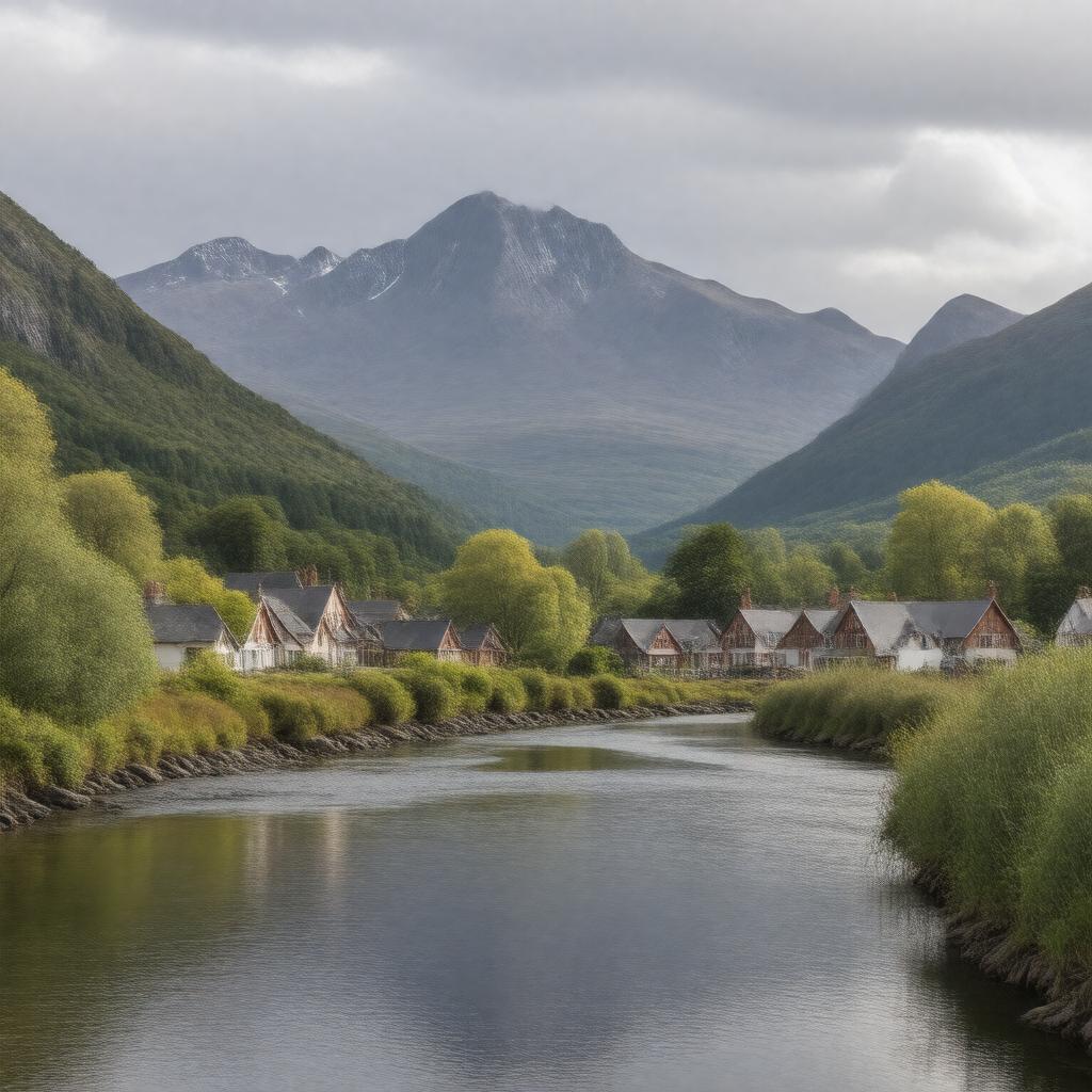 AI-created image of Fort William