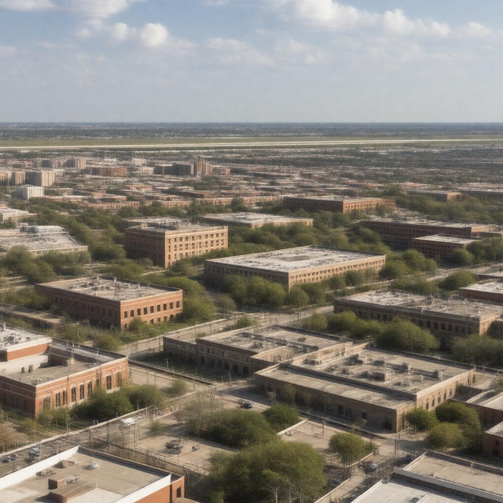 AI-created image of Fort Worth, Texas, USA