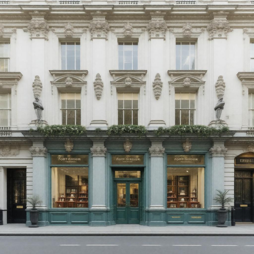 AI-created image of Fortnum & Mason