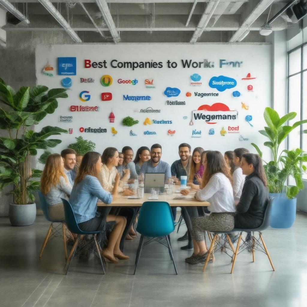 Click to view larger image AI-created image of Fortune 100 Best Companies to Work For