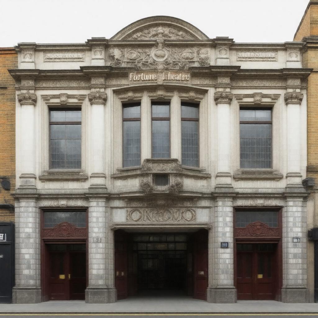 AI-created image of Fortune Theatre