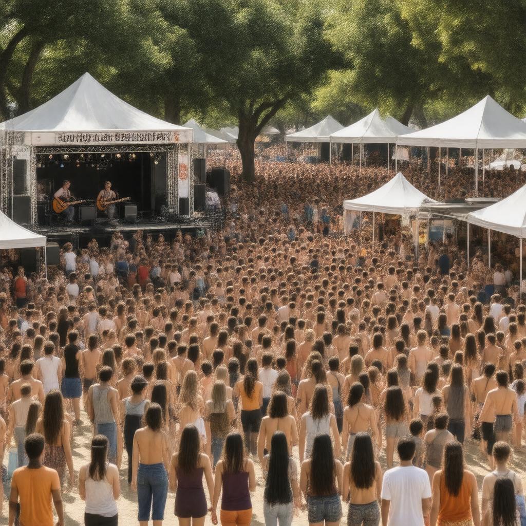 Click to view larger image AI-created image of Forty Acres Fest