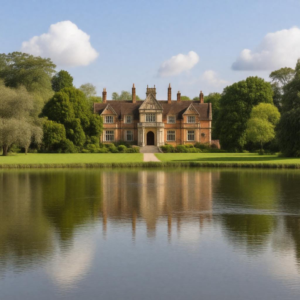 Click to view larger image AI-created image of Forty Hall