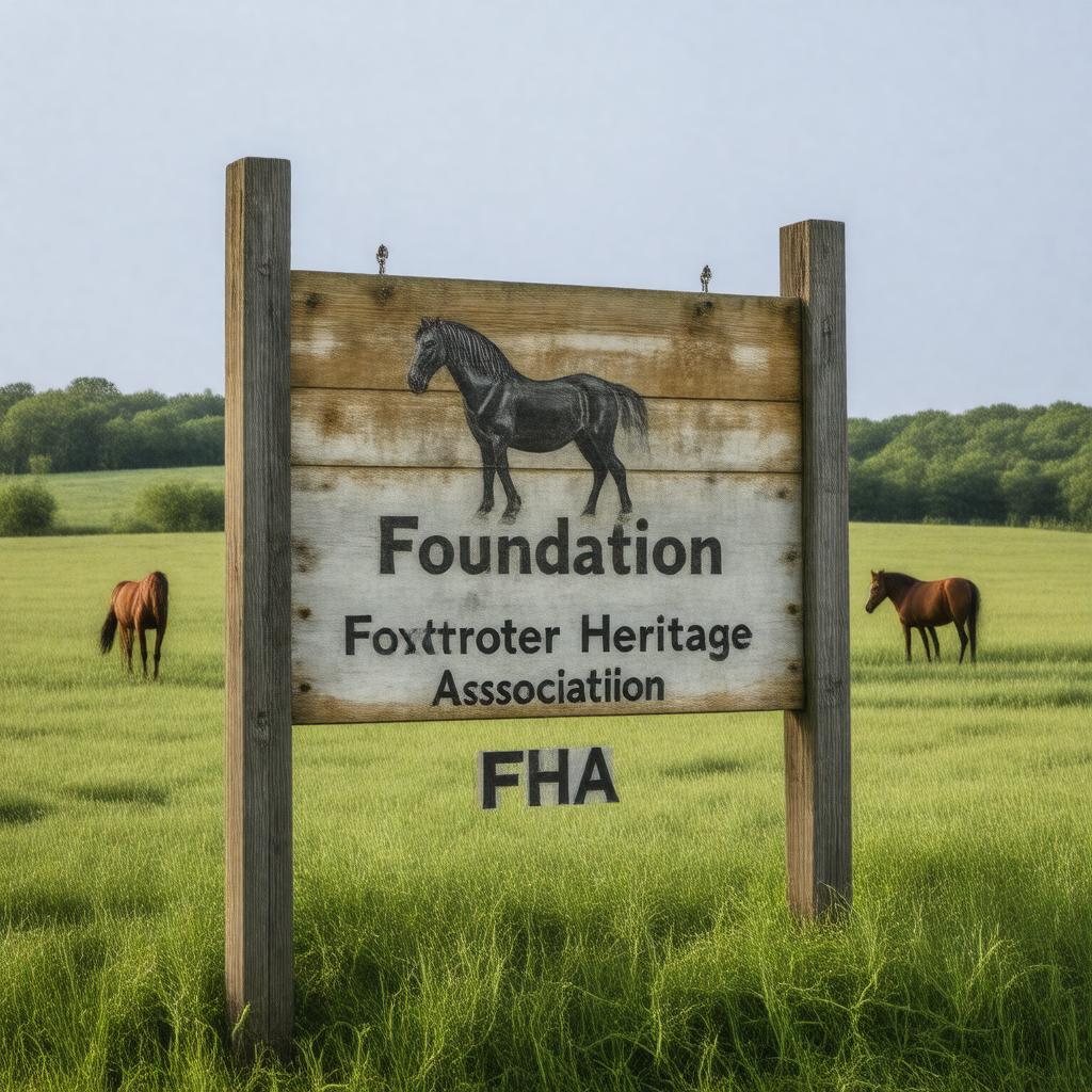 AI-created image of Foundation Foxtrotter Heritage Association